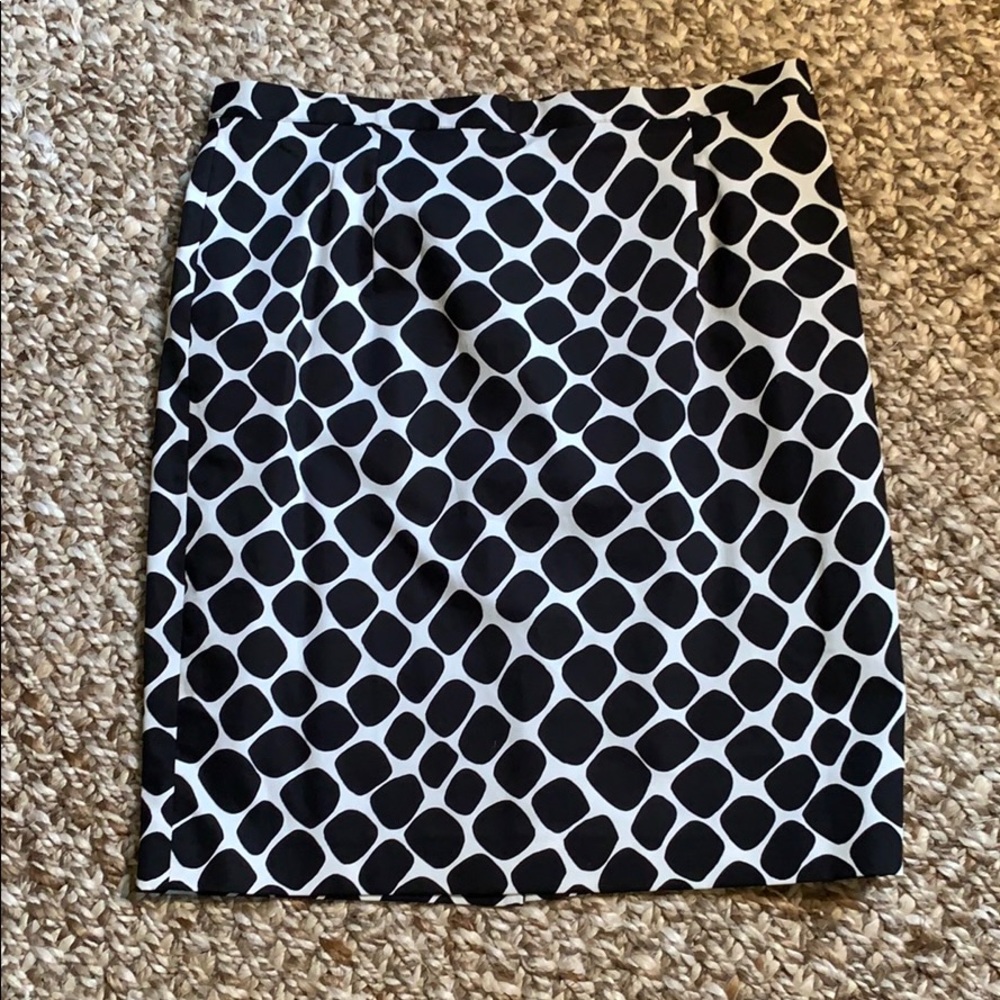 Michael Kor’s black/white skirt
